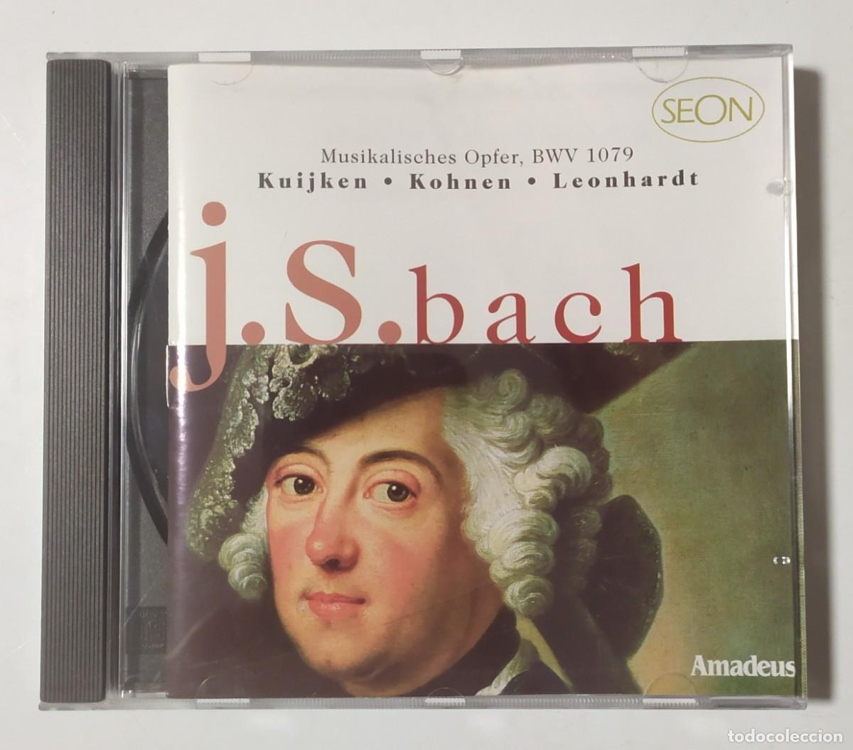 CDs de m&uacute;sica: CD BACH KUIJKEN - KOHNEN - LEONHARDT - Foto 1
