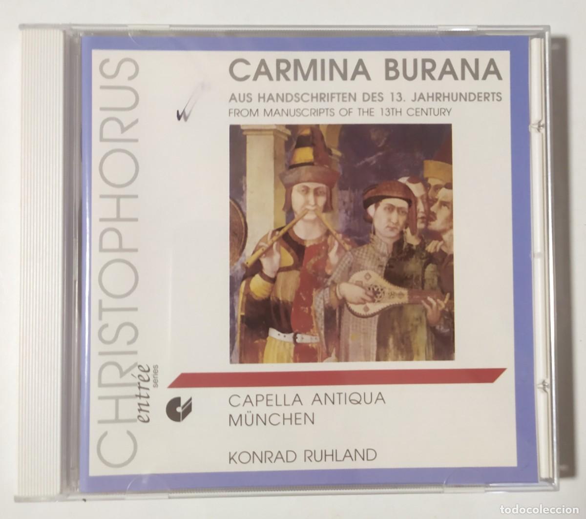 CDs de M&uacute;sica: CD CHRISTOPHORUS CARMINA BURANA