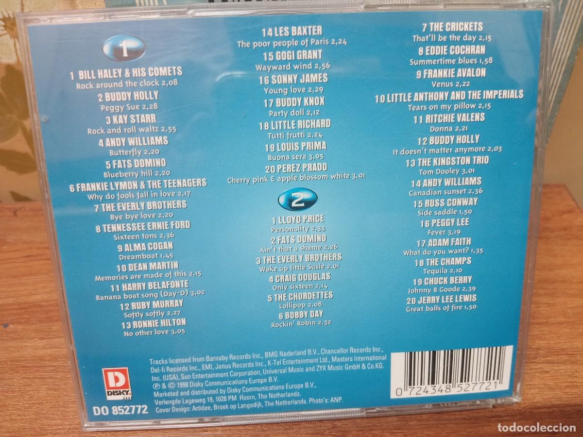 CDs de m&uacute;sica: MILLENNIUM 40 HITS - 1955,1959 - 2 CD - Foto 2