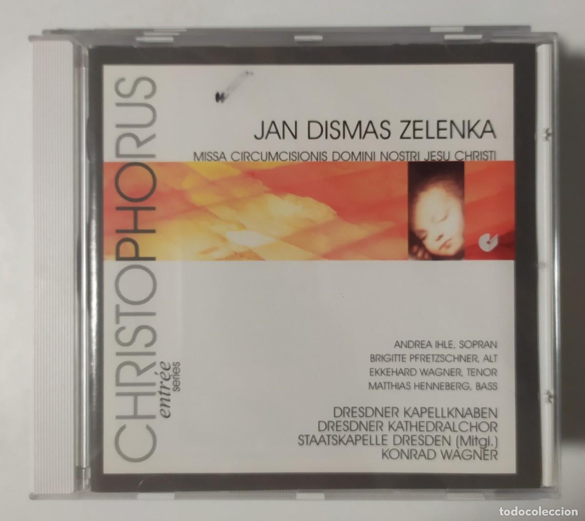CDs de M&uacute;sica: CD CHRISTOPHORUS JAN DISMAS ZELENKA