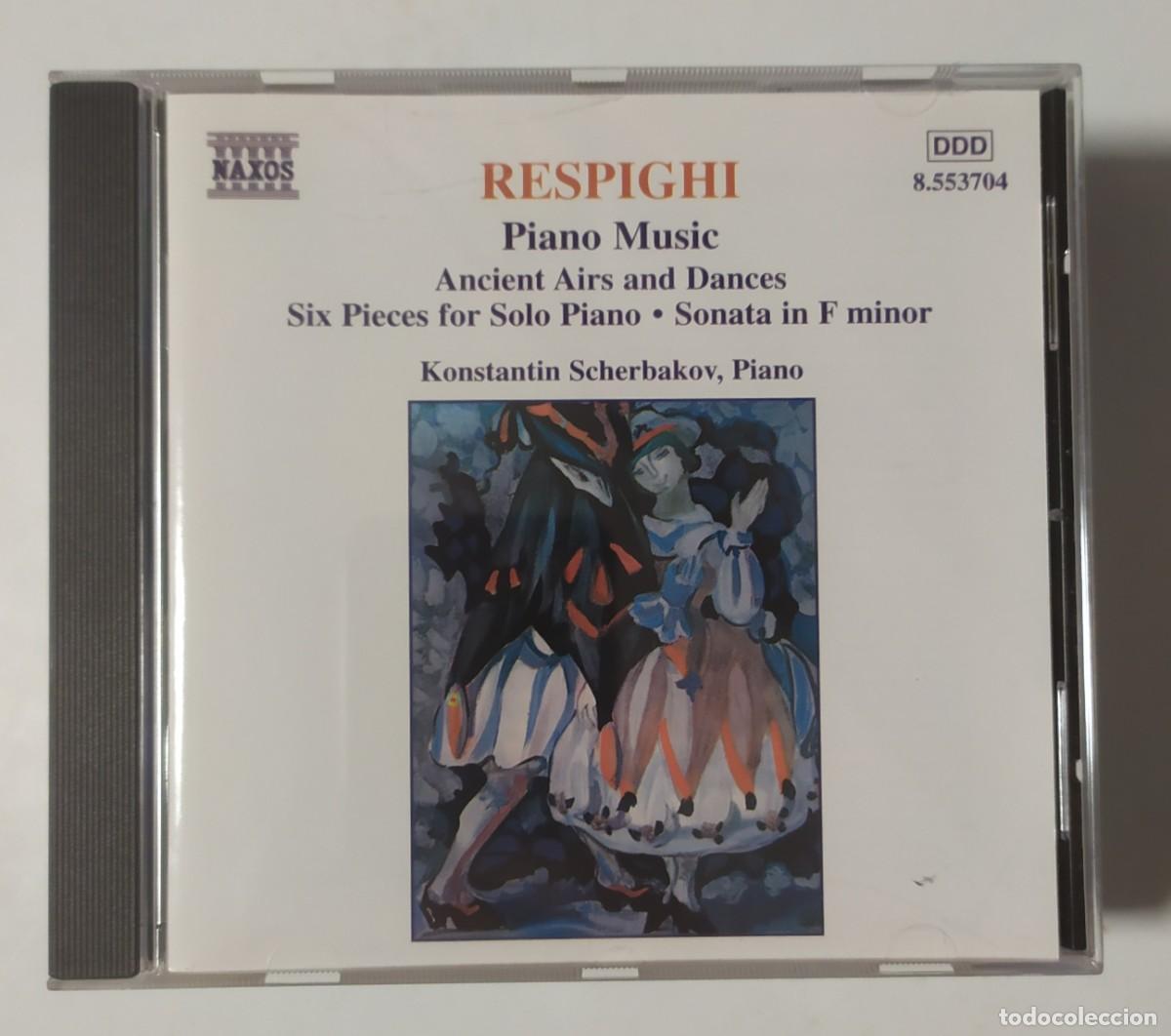 CDs de M&uacute;sica: CD RESPIGHI PIANO MUSIC