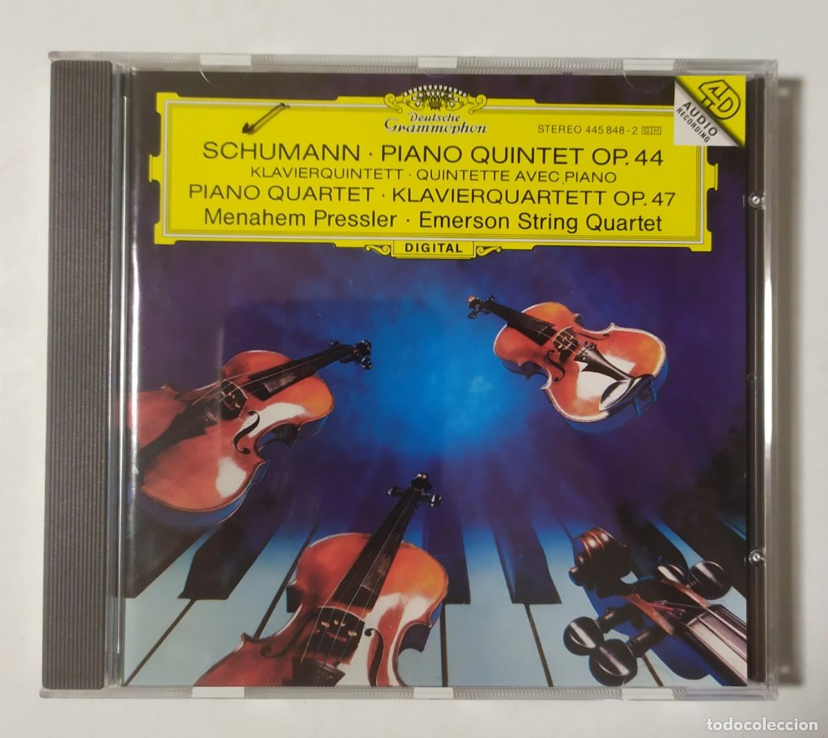 CDs de m&uacute;sica: CD SCHUMANN PIANO QUINTET OP. 44 - Foto 1