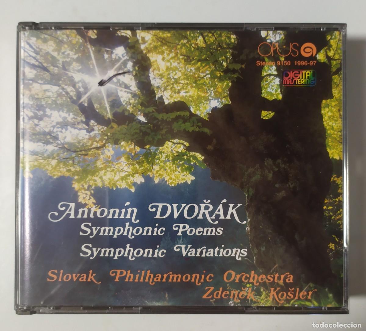 CDs de m&uacute;sica: CD DVORAK SYMPHONIC POEMS Y VARIATIONS - Foto 1