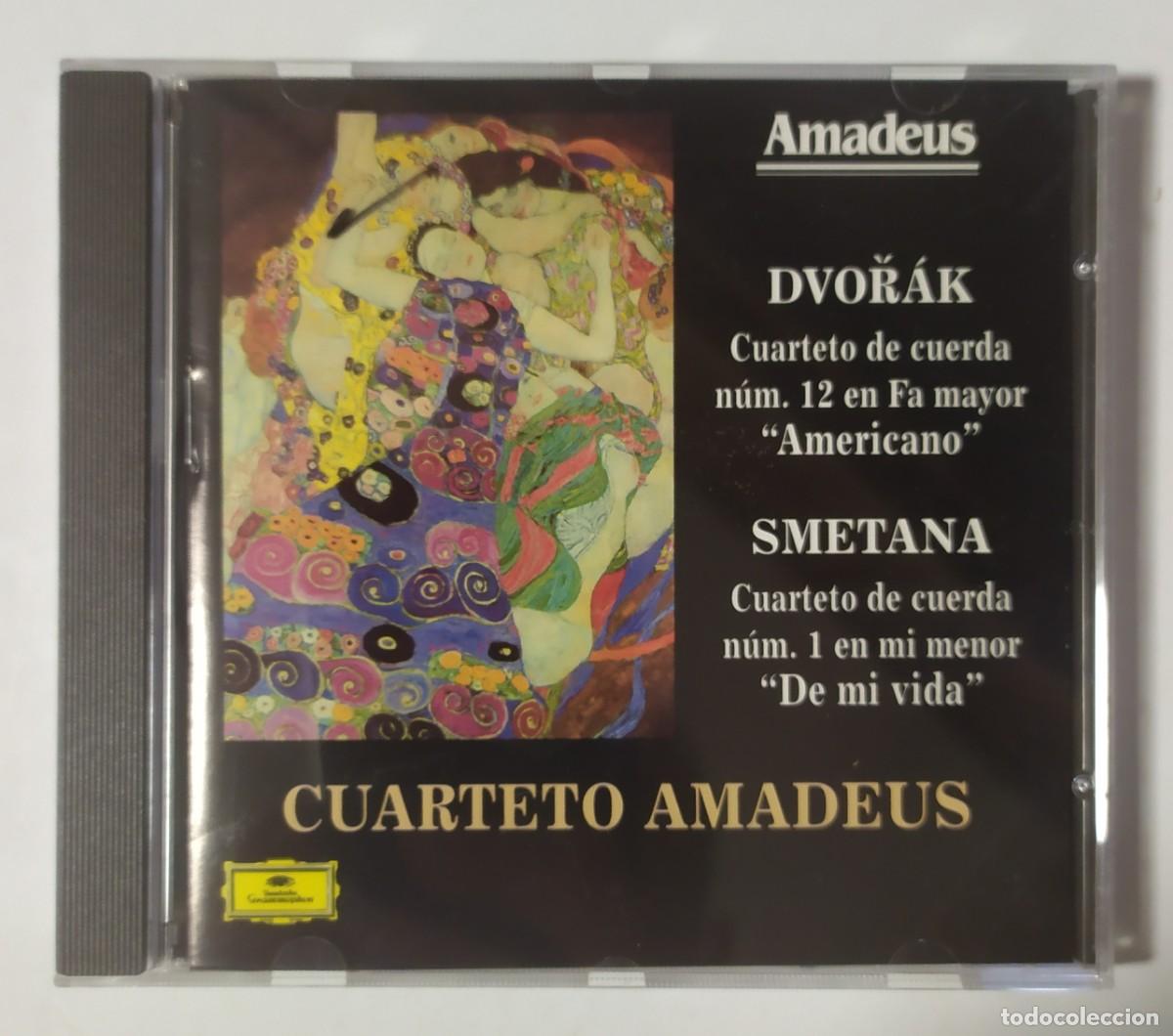 CDs de m&uacute;sica: CD DVORAK SMETANA CUARTETO AMADEUS - Foto 1