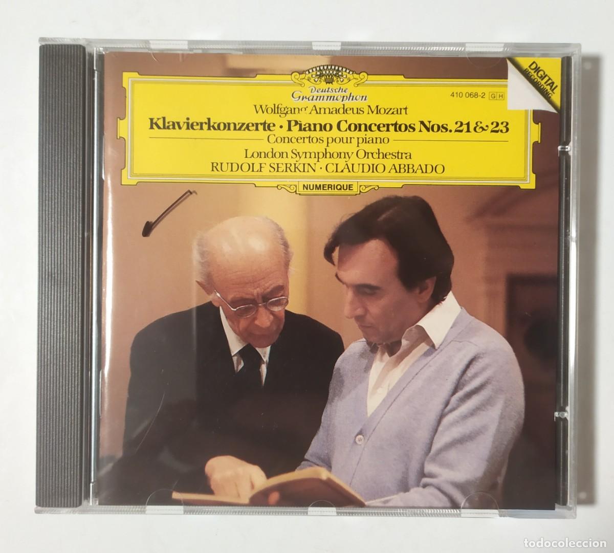 CDs de M&uacute;sica: CD MOZART LONDON SYMPHONY ORCHEST. SERKIN, ABBADO, KLAVIERKONZERTE - PIANO CONCERTOS
