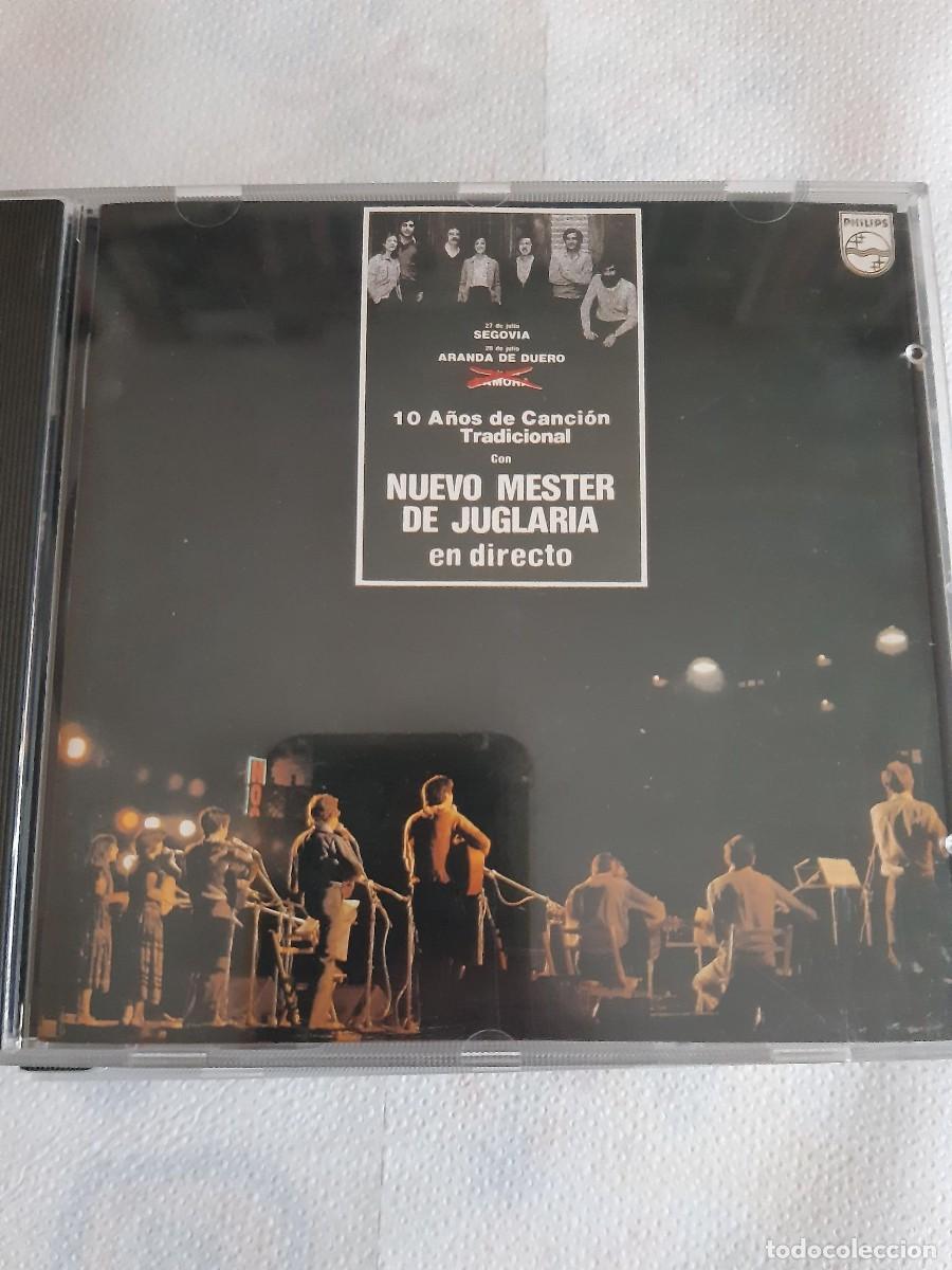 CDs de M&uacute;sica: NUEVO MESTER DE JUGLARIA EN DIRECTO - 10 A&Ntilde;OS DE CANCI&Oacute;N TRADICIONAL CD