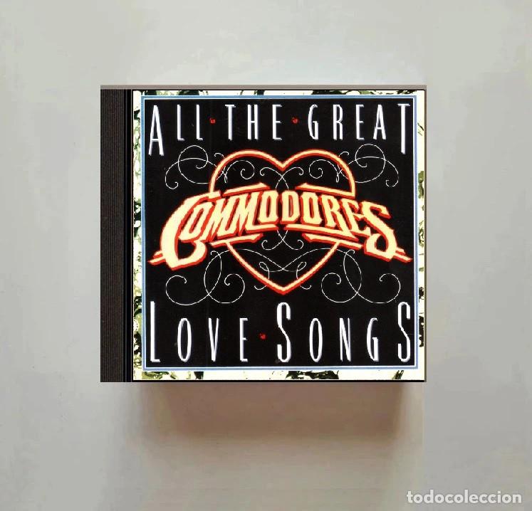 CDs de M&uacute;sica: COMMODORES. ALL THE GREAT LOVE SONGS. RECOPILATORIO. CD.