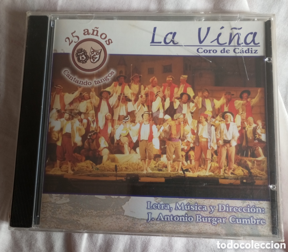 CDs de M&uacute;sica: Carnaval de C&aacute;diz CD la vi&ntilde;a coro de cadiz 25 a&ntilde;os.nuevo con precinto