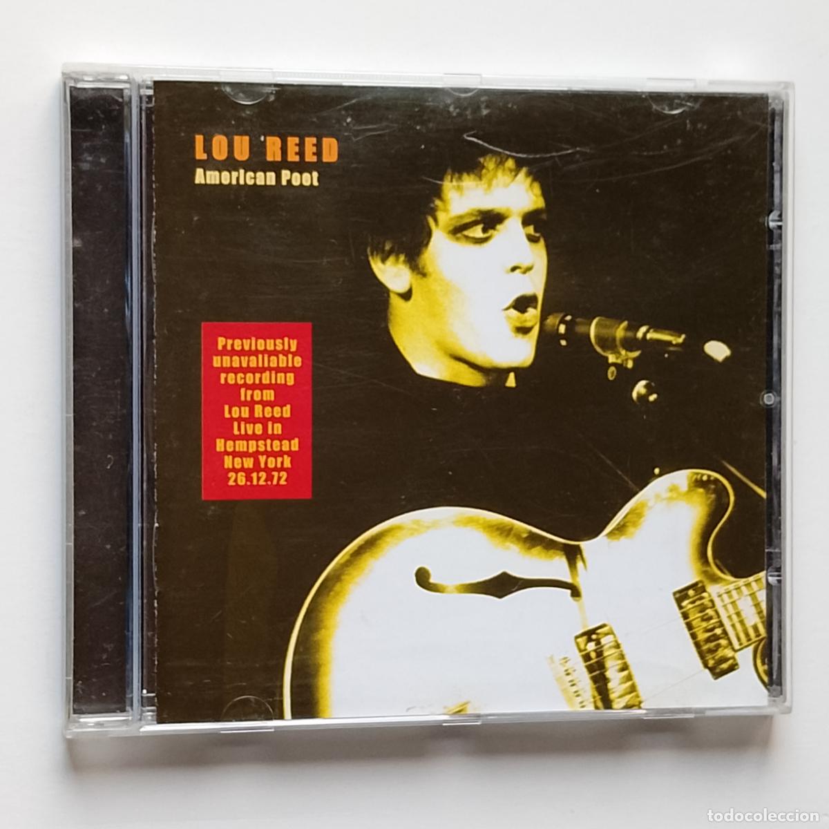 Music CDs: Lou Reed-American Poet (CD Superior) Live New York 1972. Velvet Underground. John Cale, Moe Tuckerk