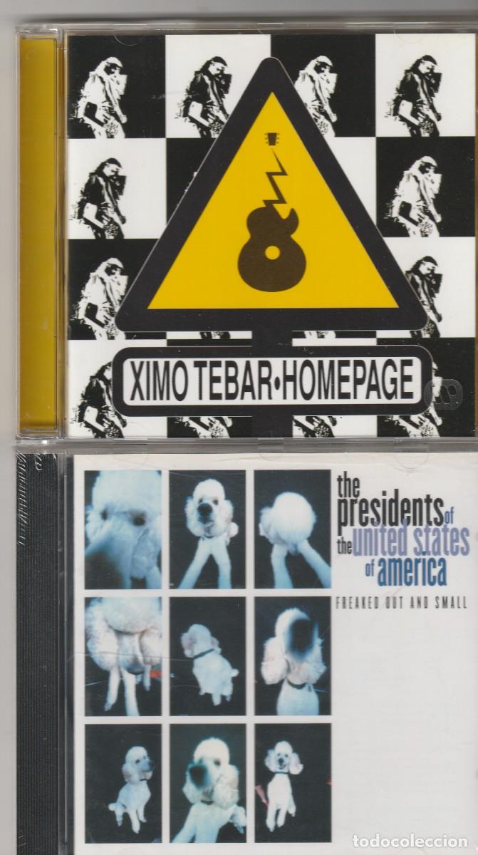 CD de M&uacute;sica: 2 LOTES DE CDS-XIMO TEBAR-HOMEPAGE + THE PRESIDENTS THE UNITED STATES OF AMERICA