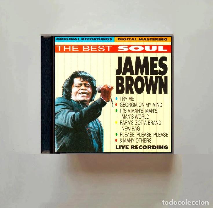 CD de M&uacute;sica: JAMES BROWN. THE BEST SOUL. RECOPILATORIO. CD.
