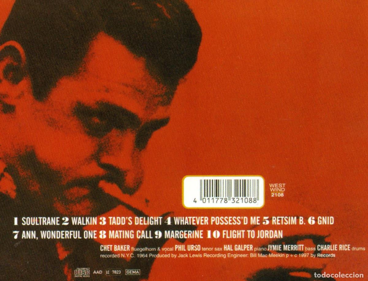 CDs de m&uacute;sica: CHET BAKER. PLAYS & SONGS. CD. - Foto 2