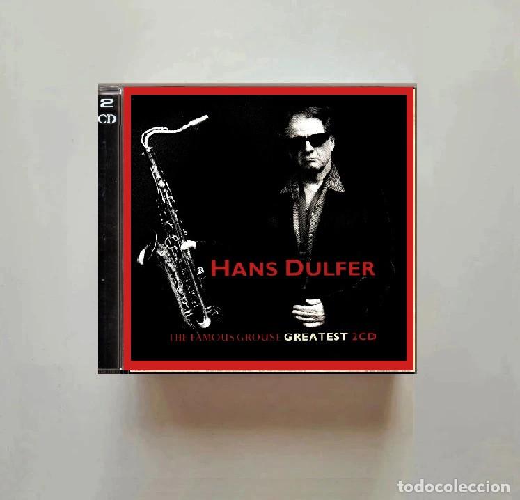 CDs de M&uacute;sica: [DOBLE CD]. HANS DULFER. THE FAMOUS GROUSE GREATEST. RECOPILATORIO. SAXO. JAZZ.