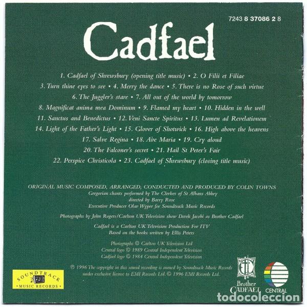 CDs de m&uacute;sica: Colin Towns &ndash; Cadfael - Foto 2