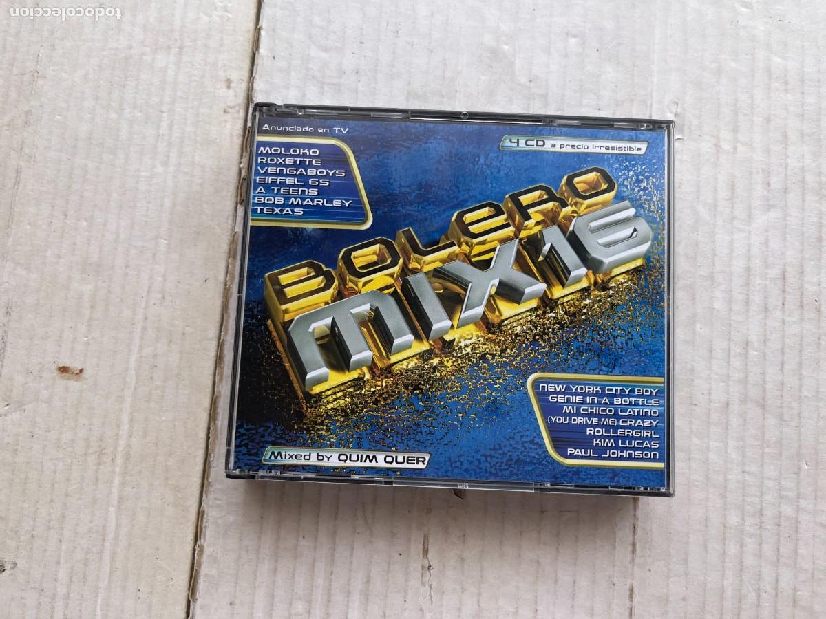 CDs de M&uacute;sica: BOLERO MIX 16 4 DE 4 CDS - CAJA GRANDE - CD MUSICA KREATEN