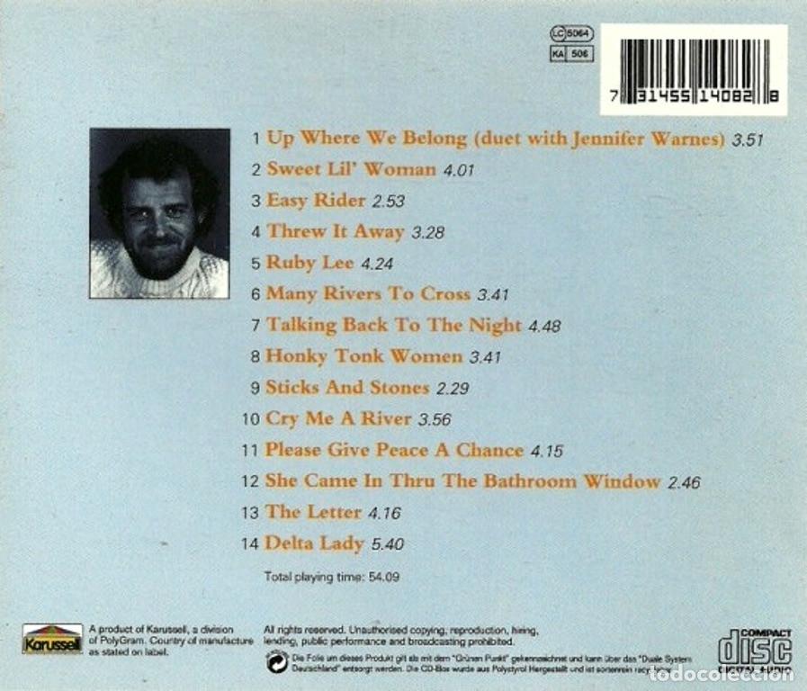 CDs de m&uacute;sica: JOE COCKER. THE ESSENTIAL. RECOPILATORIO. CD. - Foto 2