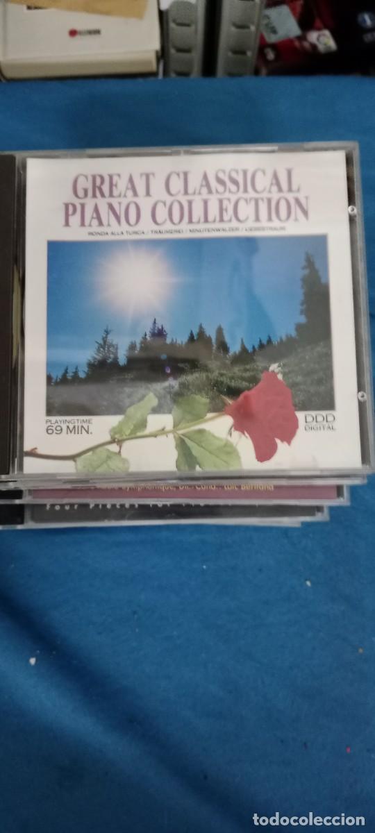 CDs de M&uacute;sica: GREAT CLASICAL PIANO CD MUSICA GG-DNI