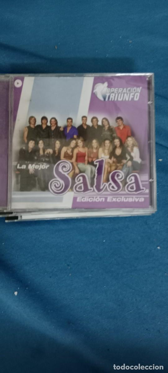 CDs de M&uacute;sica: OPERACION TRIUNFO SALSA CD MUSICA GG-DNI