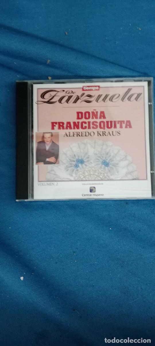 CDs de M&uacute;sica: ZARZUELA DO&Ntilde;A FRANCISQUITA CD MUSICA GG-DNI