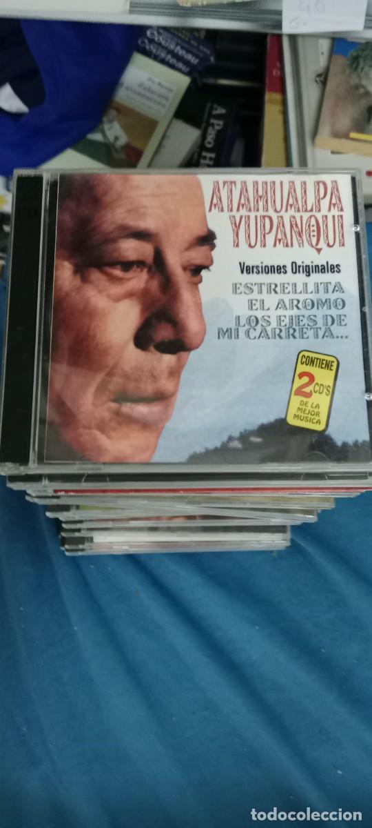 CDs de M&uacute;sica: ATAHUALPA YUPANQUI - ESTRELLITA, EL AROMO, LOS EJES DE MI CARRETA&hellip; - 2 CDS CD MUSICA GG-DNI