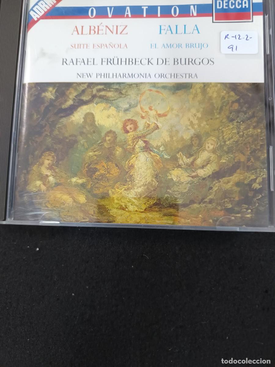 CDs de M&uacute;sica: ALB&Eacute;NIZ: SUITE ESPA&Ntilde;OLA FALLA: EL AMOR BRUJO. DIRECTOR RAFAEL FR&Uuml;HBECK DE BURGOS. NEW PHILHARMO