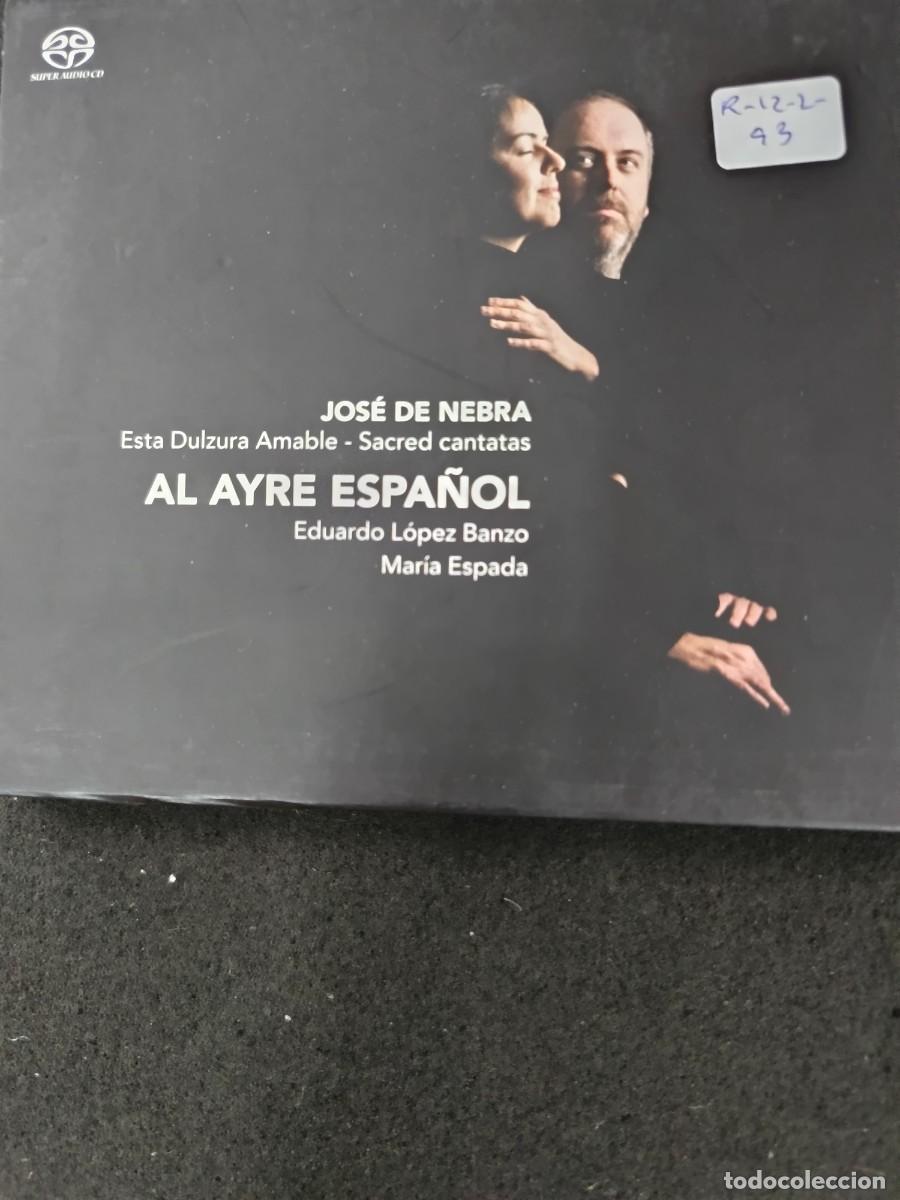 CDs de M&uacute;sica: JOS&Eacute; DE NEBRA: ESTA DULZURA AMABLE / SACRED CANTATAS. AL AYRE ESPA&Ntilde;OL. EDUARDO L&Oacute;PEZ BANZO. MAR&Iacute;A ES