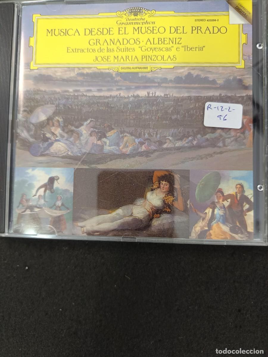 CDs de M&uacute;sica: M&Uacute;SICA DESDE EL MUSEO DEL PRADO. GRANADOS / ALB&Eacute;NIZ. PIANO: JOS&Eacute; MAR&Iacute;A PINZOLAS