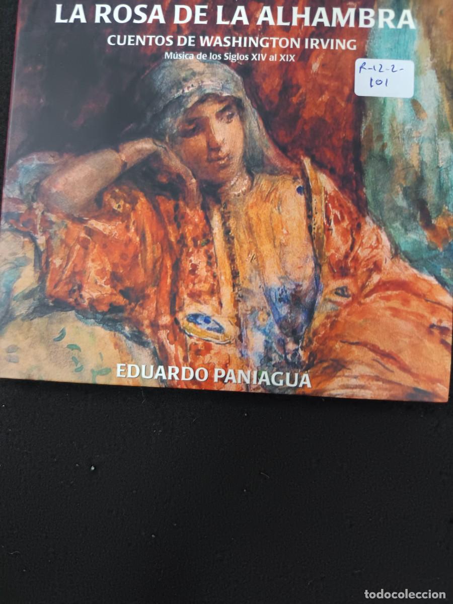 CDs de M&uacute;sica: LA ROSA DE LA ALHAMBRA. CUENTOS DE WASHINGTON IRVING. M&Uacute;SICA DE LOS SIGLOS XIV AL XIX. EDUARDO PANI