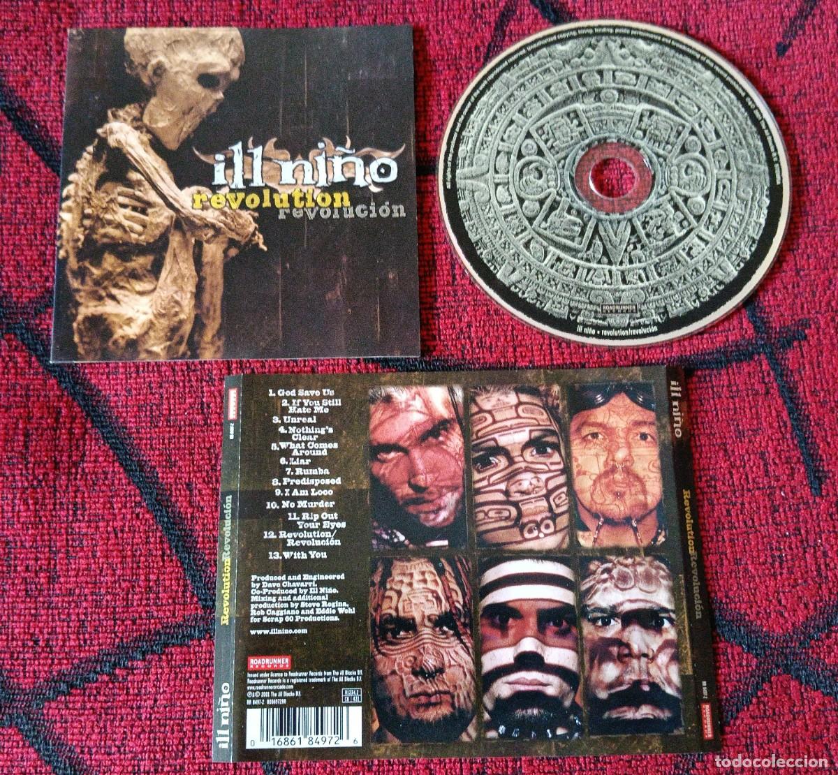 CDs de M&uacute;sica: ILL NI&Ntilde;O ** Revolution Revoluci&oacute;n ** CD 2001