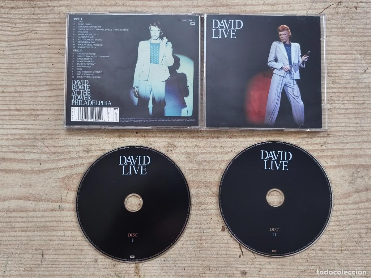 CDs de M&uacute;sica: David Bowie - David Live - David Bowie At The Tower Philadelphia - 2 CD