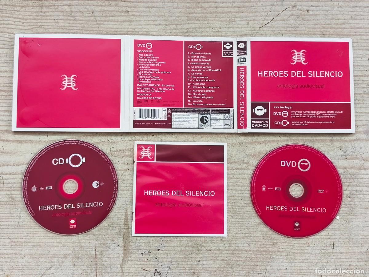CDs de M&uacute;sica: Heroes Del Silencio - Antolog&iacute;a Audiovisual CD + DVD