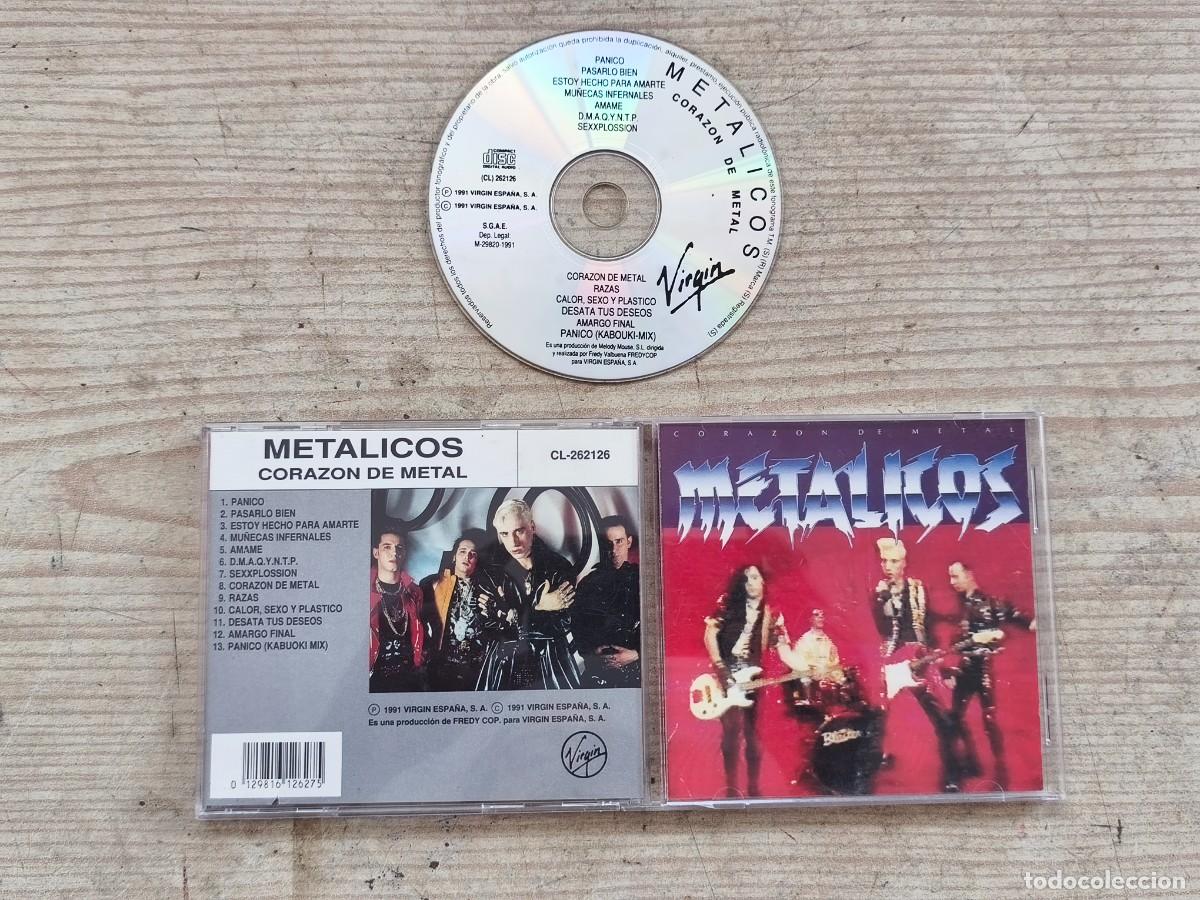 CDs de m&uacute;sica: Metalicos - Coraz&oacute;n De Metal CD - Foto 1