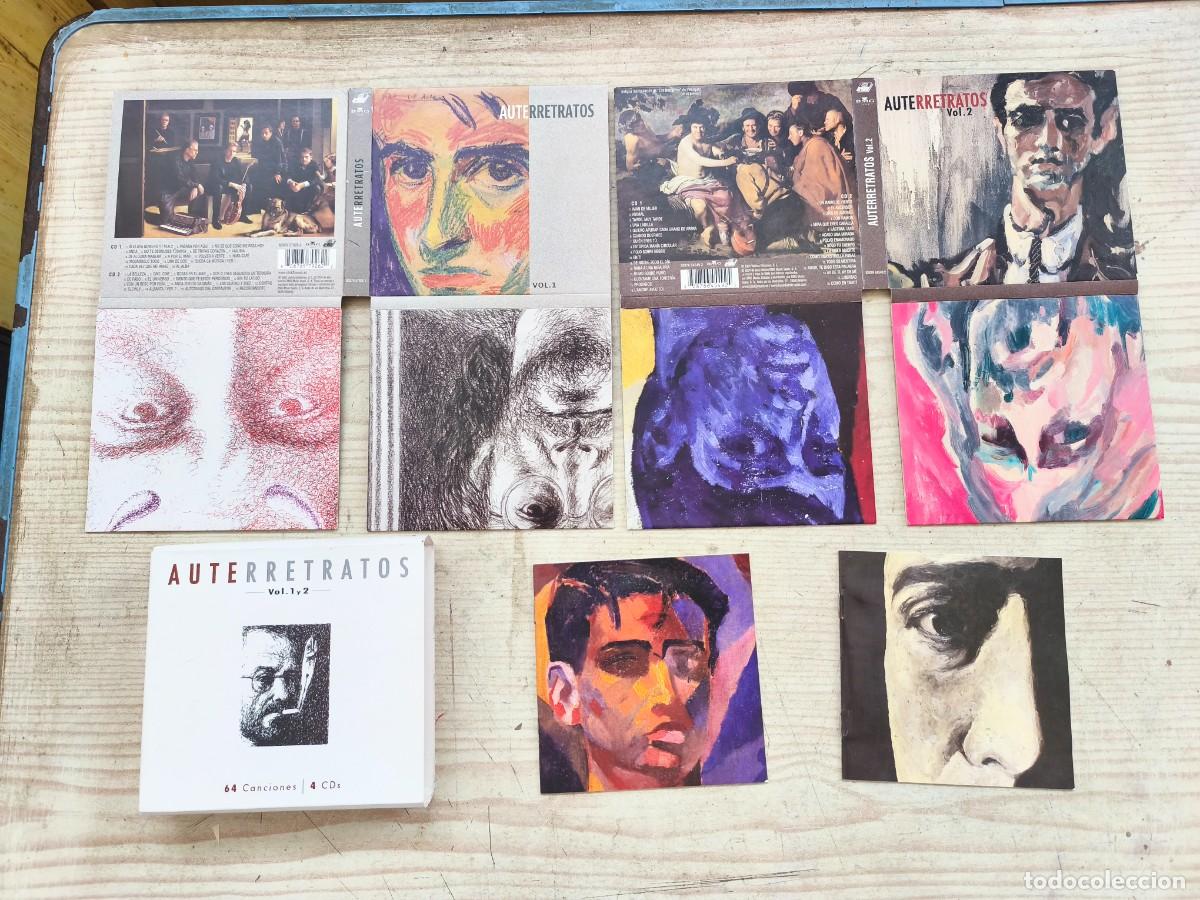 CDs de M&uacute;sica: Luis Eduardo Aute - Auterretratos Vol. I-II - 4 CD