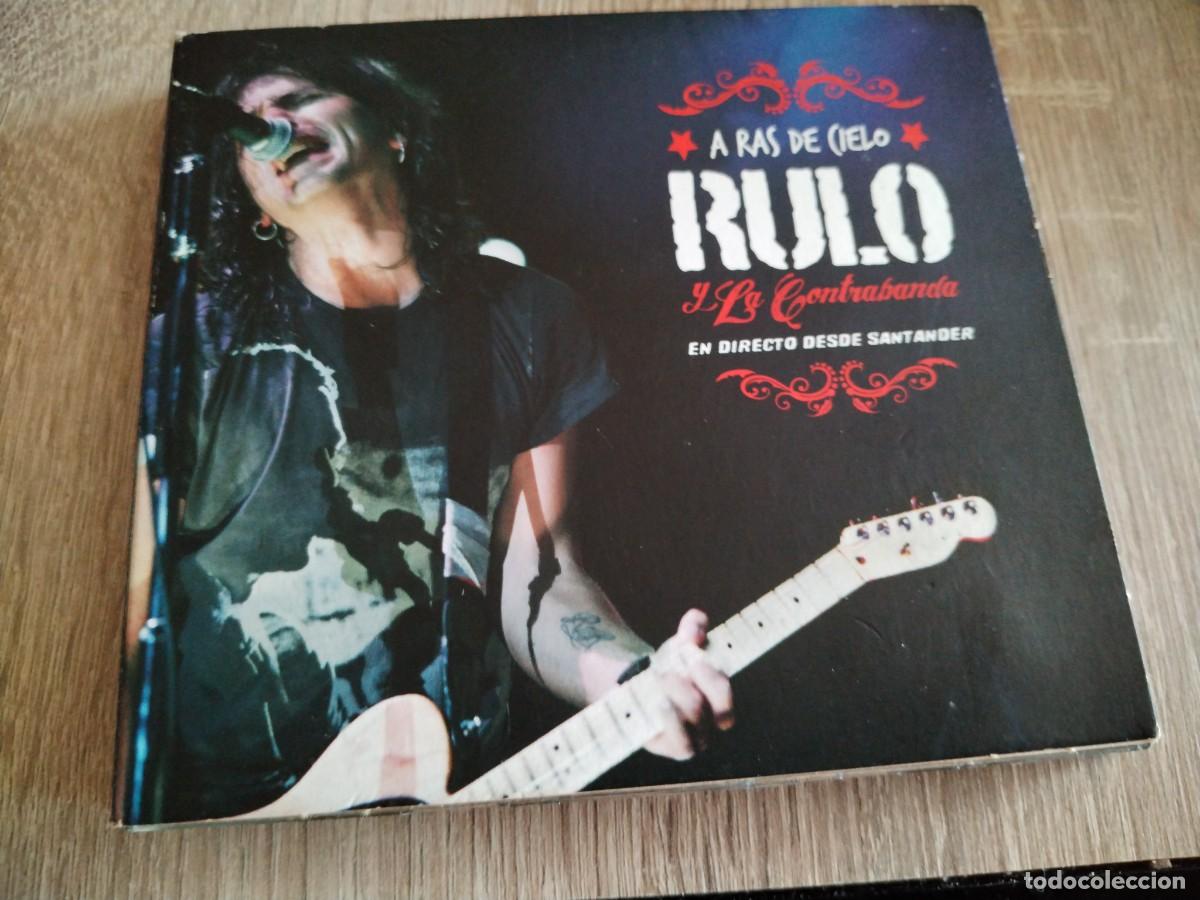 CDs de M&uacute;sica: A ras del cielo RULO Y LA CONTRABANDA EN DIRECTO DESDE SANTANDER CD m&aacute;s DVD digipack
