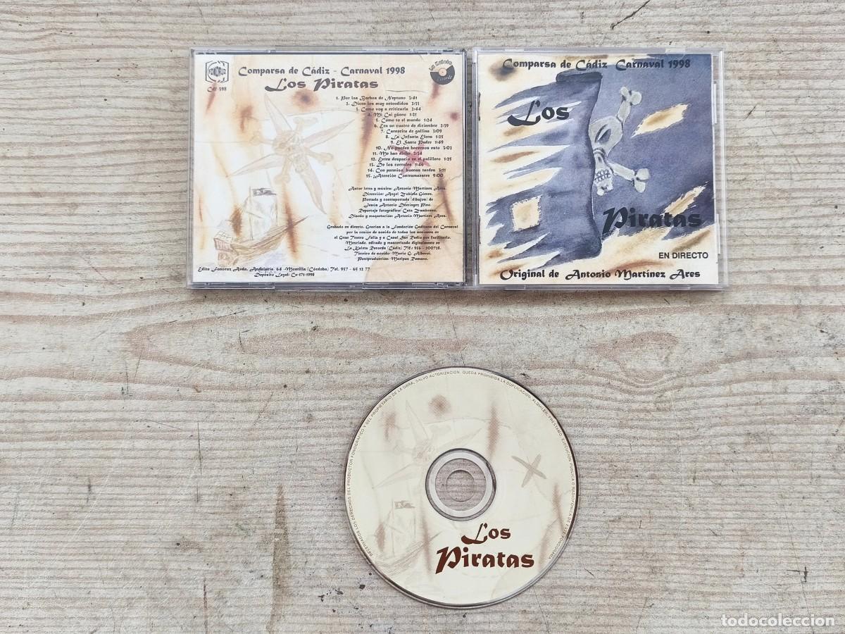 CDs de M&uacute;sica: Los Piratas - En Directo - Antonio Martinez Ares - Carnaval De Cadiz CD