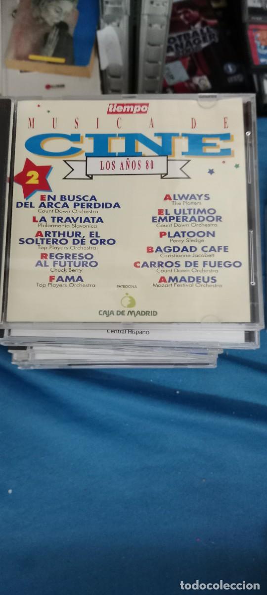 CDs de M&uacute;sica: MUSICA DE CINE LOS A&Ntilde;OS 80 CD MUSICA GG-DNI