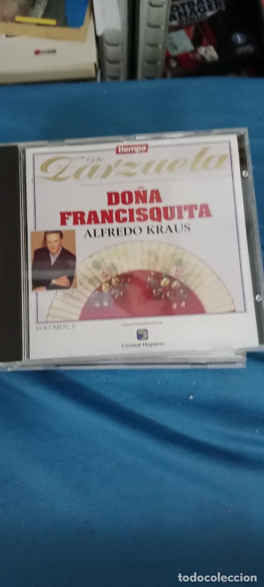 CDs de M&uacute;sica: ZARZUELA DO&Ntilde;A FRANCISQUITA CD MUSICA GG-DNI