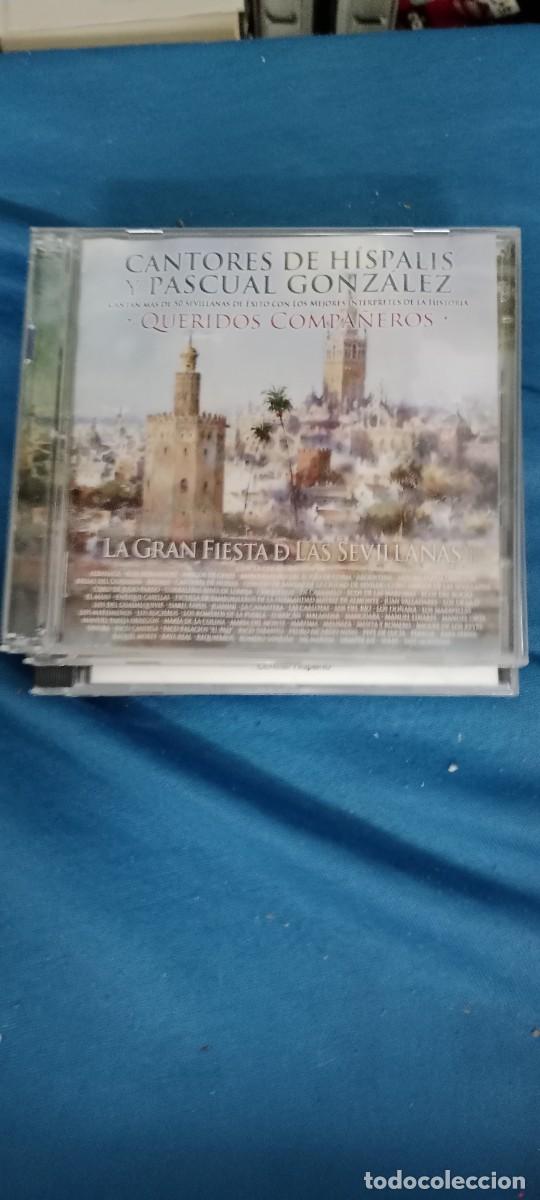 CDs de M&uacute;sica: CANTORES HISPALIS PASCUAL GONZALEZ QUERIDOS COMPA&Ntilde;EROS CD MUSICA GG-DNI