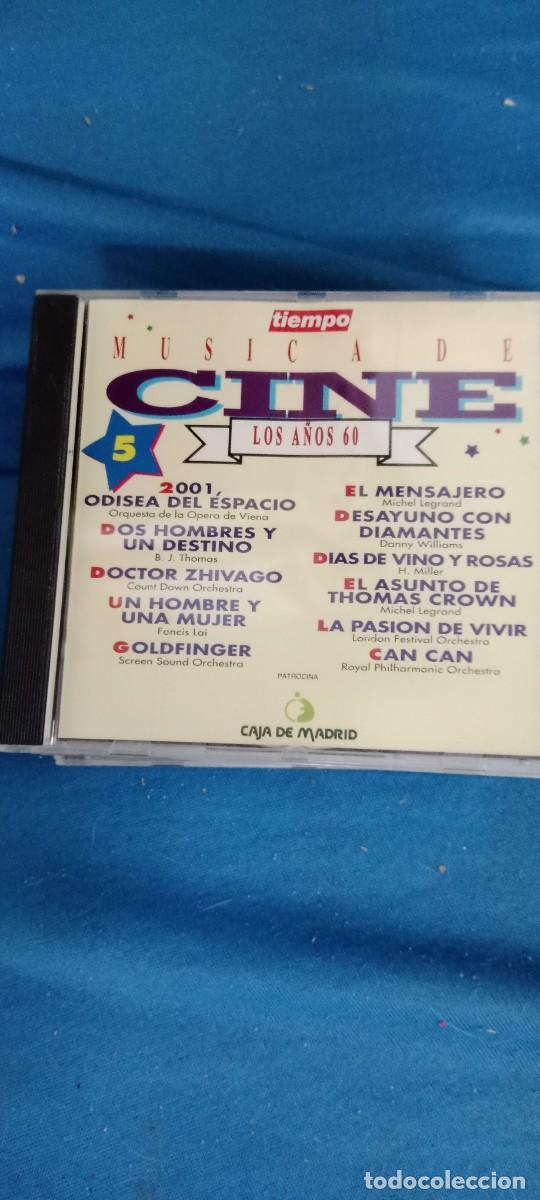 CDs de M&uacute;sica: MUSICA DE CINE LOS A&Ntilde;OS 60 CD MUSICA GG-DNI