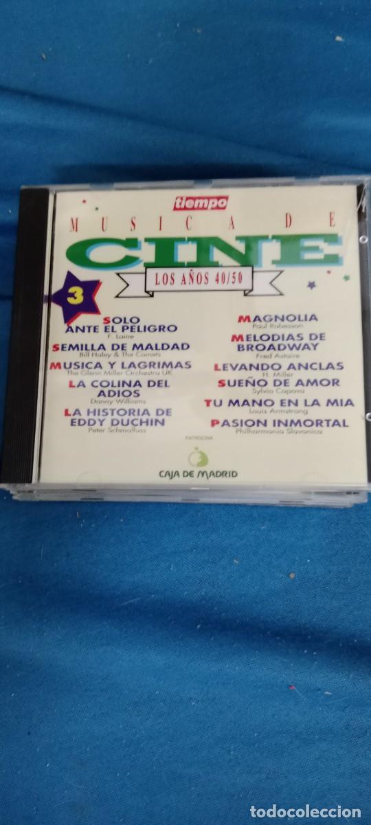 CDs de M&uacute;sica: MUSICA DE CINE LOS A&Ntilde;OS 40 50 CD MUSICA GG-DNI