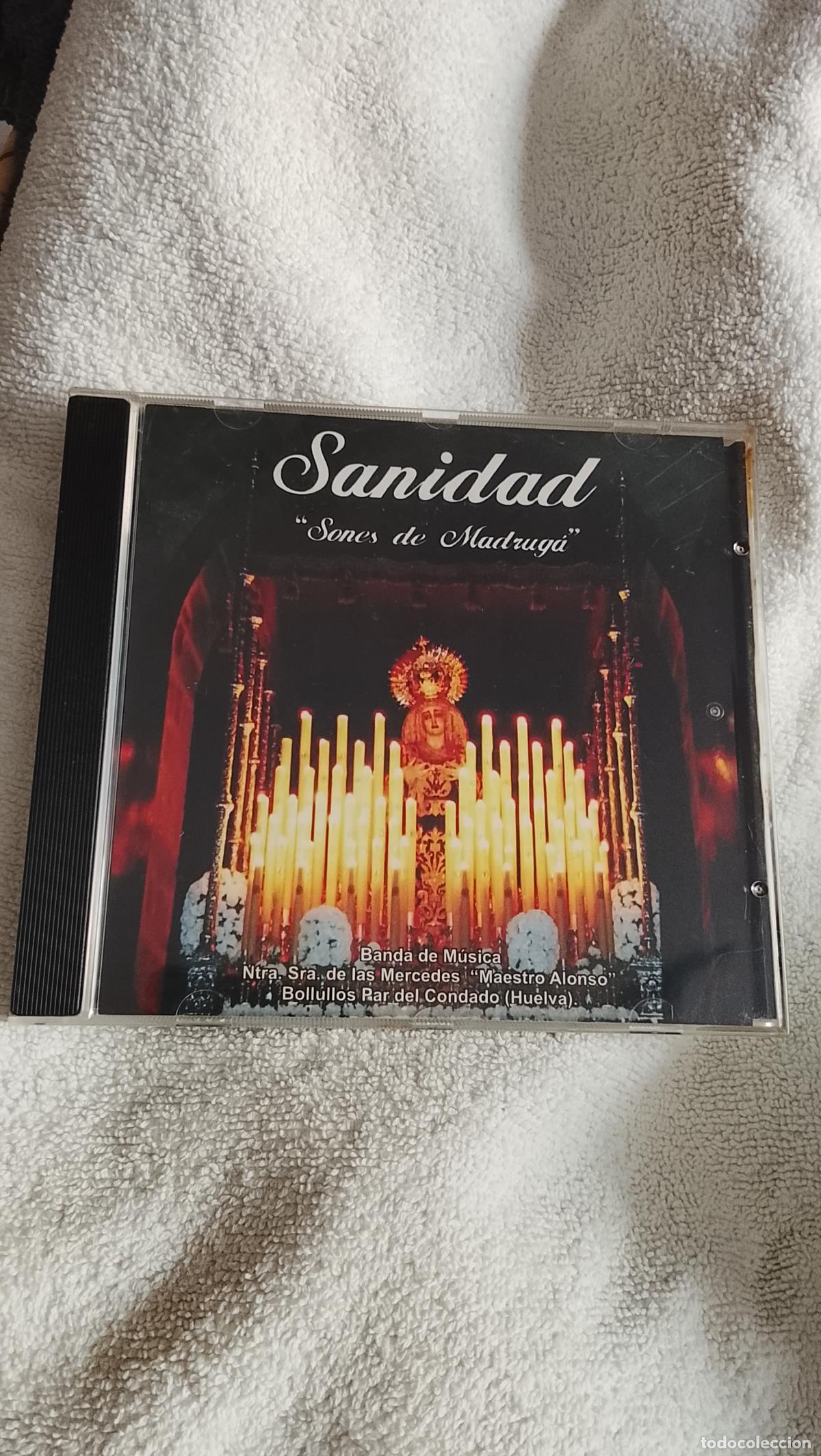 CDs de M&uacute;sica: cd semana santa sanidad banda musica virgen mercedes maestro alonso bollullos par condado huelva