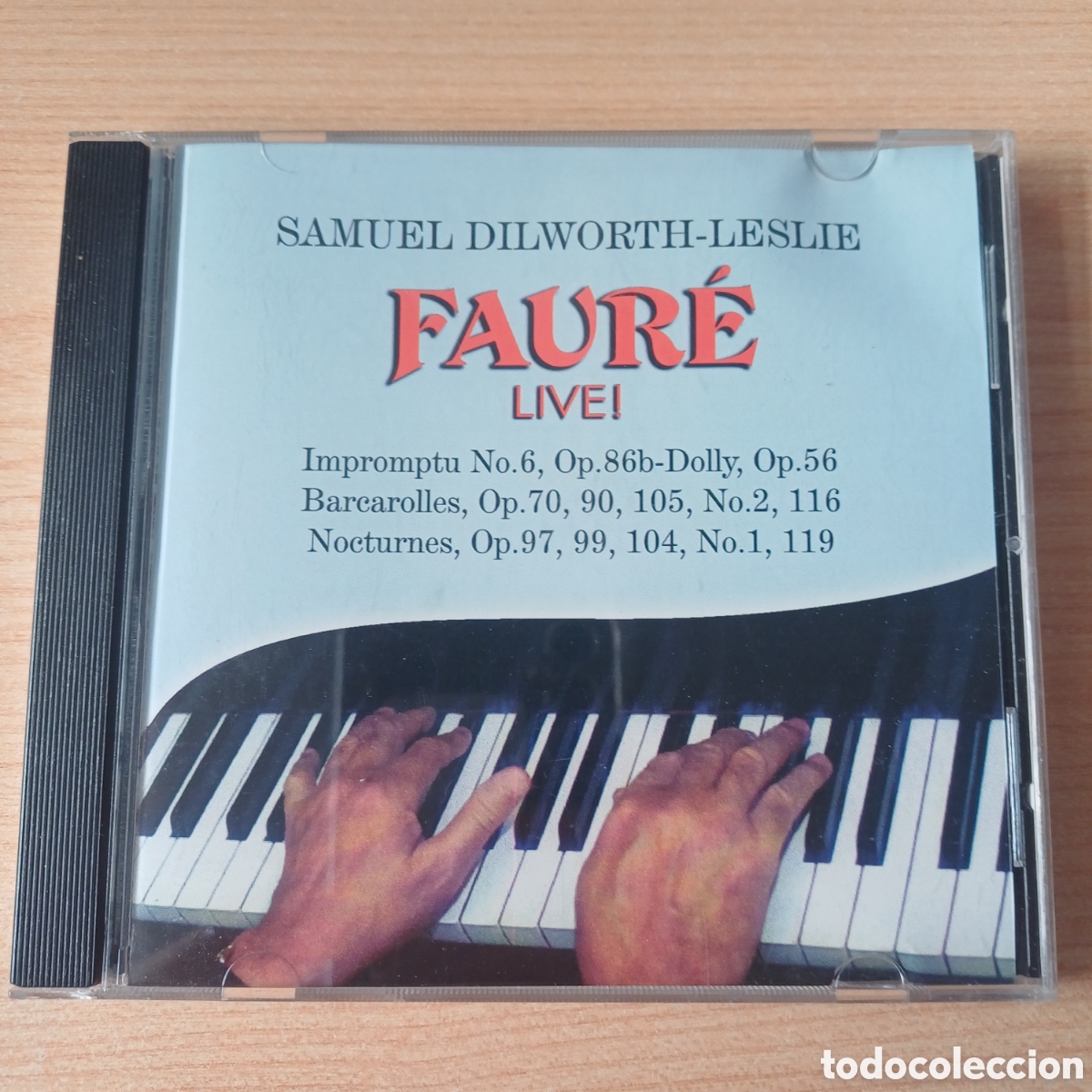 FAURE LIVE! SAMUEL DILWORTH-LESLIE CD