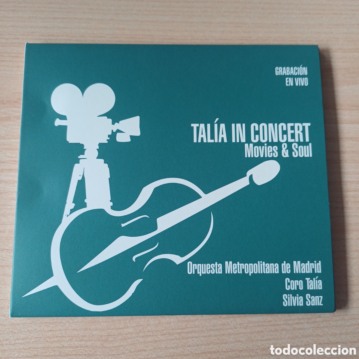 Musik-CDs: TALIA IN CONCERT MOVIES & SOUL CD ORQUESTA METROPOLITANA DE MADRID CORO TALIA SILVIA SANZ