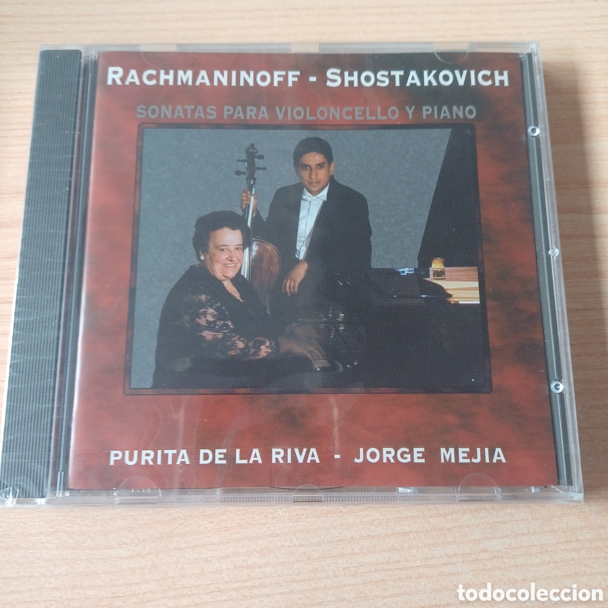CDs de Musique: PURITA DE LA RIVA - JORGE MEJIA - RACHMANINOFF - SHOSTAKOVICH - CD PRECINTADO
