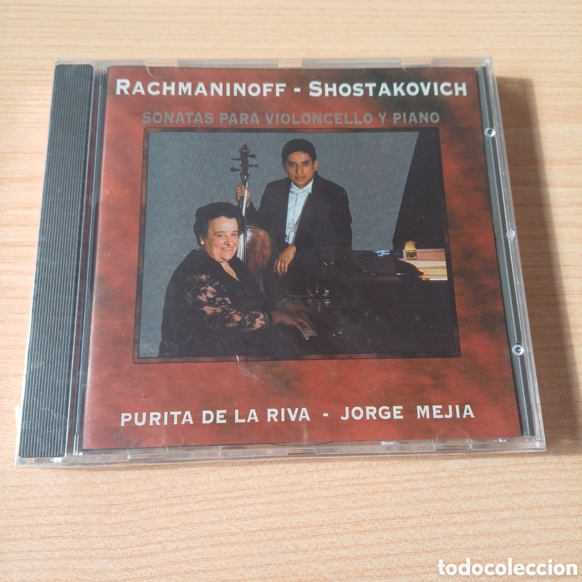 CDs de Musique: PURITA DE LA RIVA - JORGE MEJIA - RACHMANINOFF - SHOSTAKOVICH - CD PRECINTADO