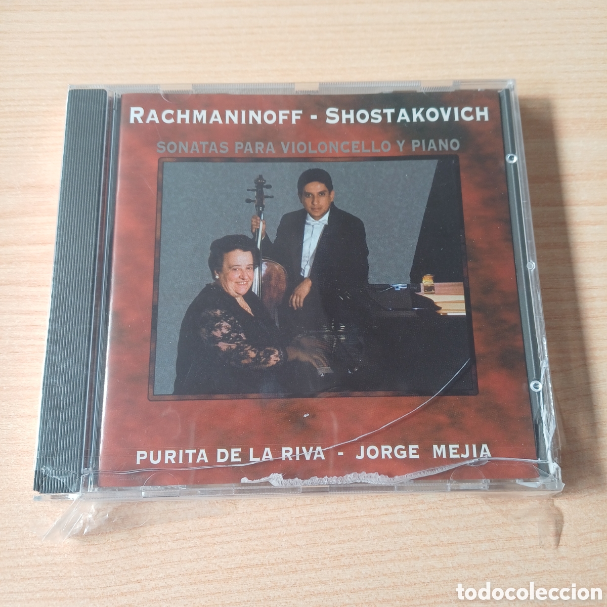 CDs de Musique: PURITA DE LA RIVA - JORGE MEJIA - RACHMANINOFF - SHOSTAKOVICH - CD PRECINTADO