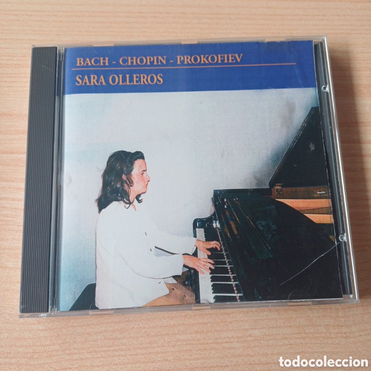 CDs de m&uacute;sica: SARA OLLEROS - BACH, CHOPIN, PROKOFIEV CD