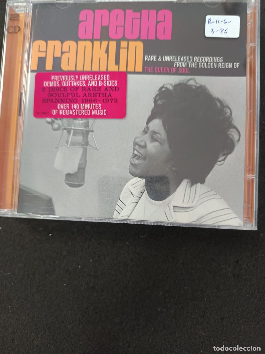 CDs de M&uacute;sica: 2 CD. ARETHA FRANKLIN. RARE & UNRELEASED RECORDINGS FROM THE GOLDEN REIGN OF THE QUEEN OF SOUL