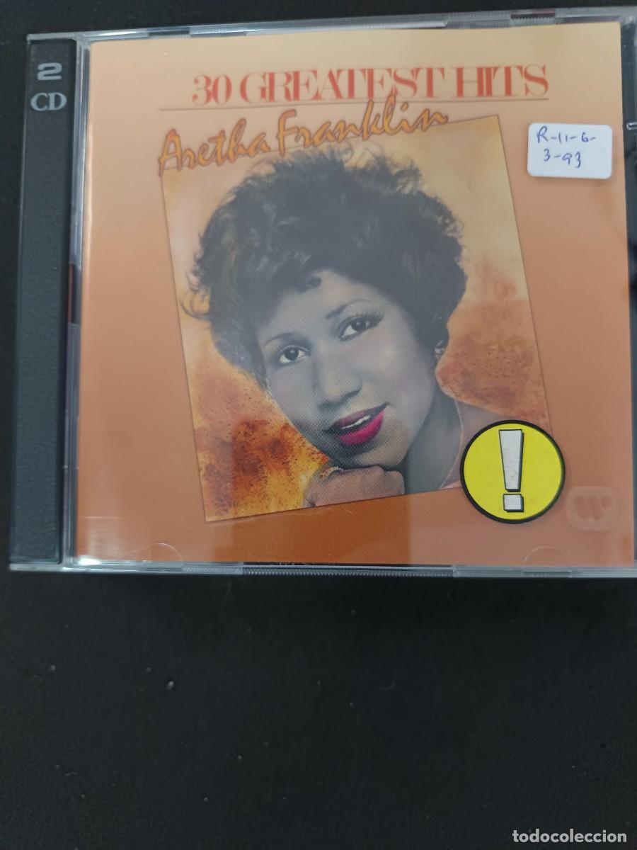 CDs de M&uacute;sica: 2 CD. ARETHA FRANKLIN. 30 GREATEST HITS. 2 CD