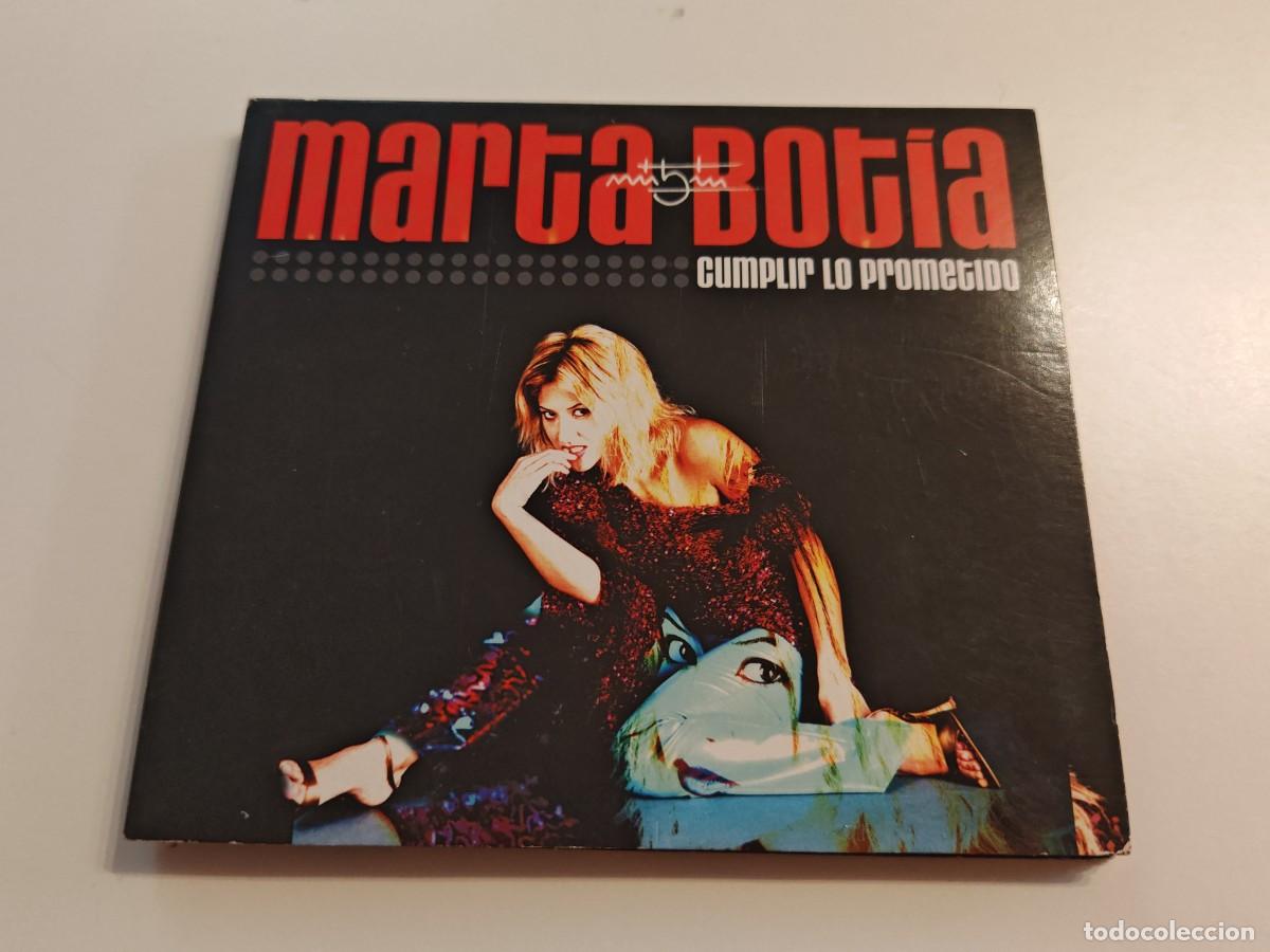 CDs de M&uacute;sica: MARTA BOTIA Cumplir lo prometido CD DIGIPACK 2002 BUNBURY ANTONIO VEGA DJ KUN PEDRO ANDREA